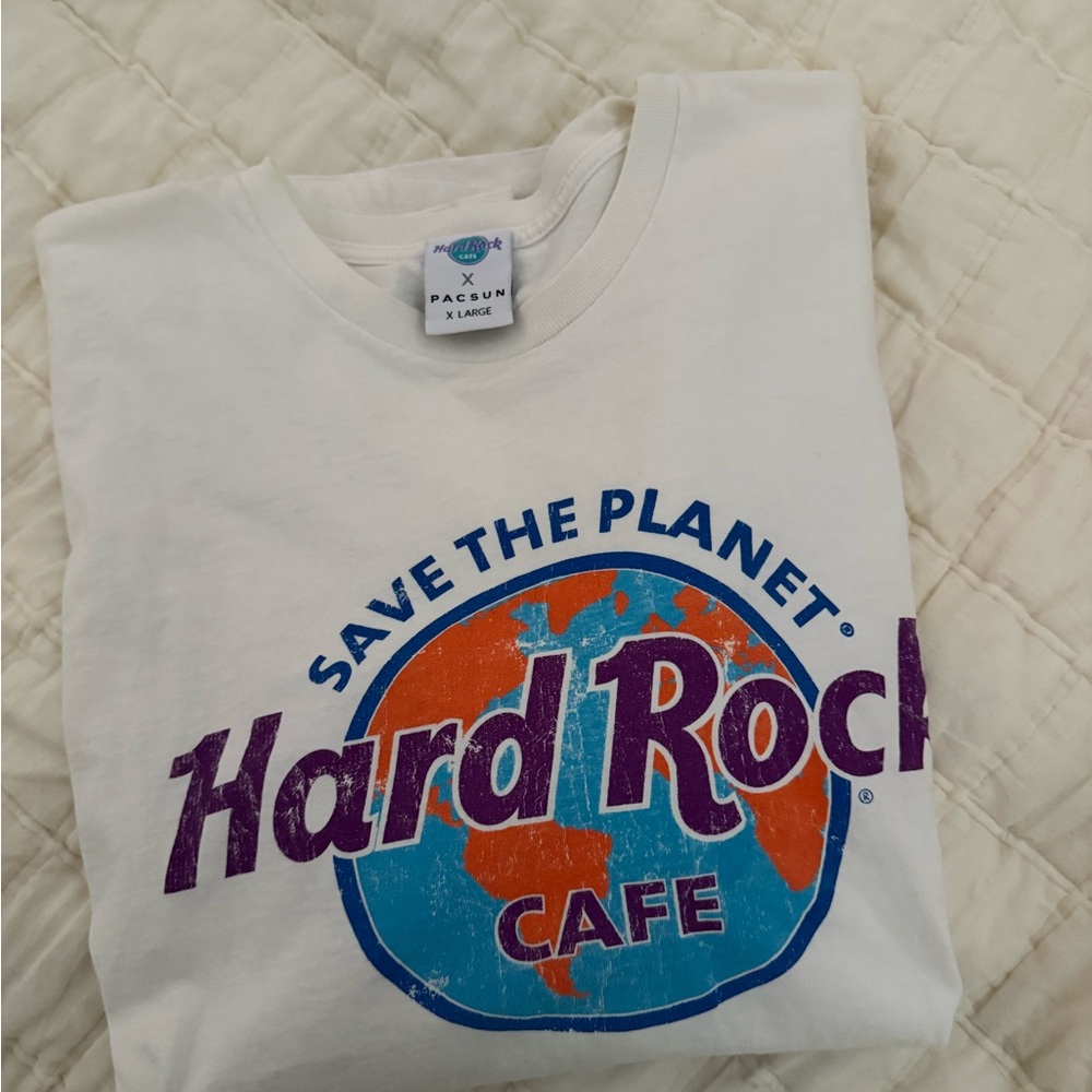 Hard Rock Cafe "Save The Planet" Graphic Tee